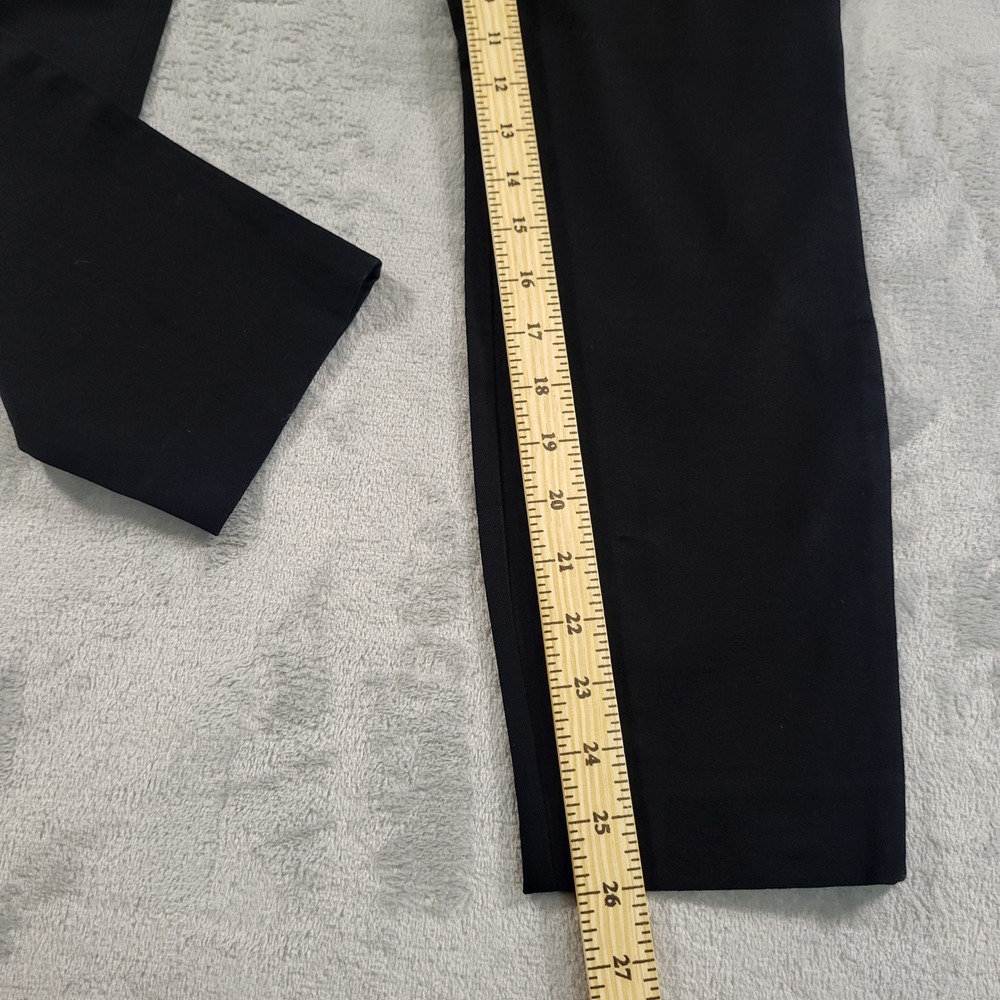 J. Crew Women's Minnie Pants S 4 NWT Black Career Stretch Slim Preppy Minimal - Picture 6 of 10